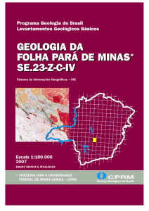 programa geologia do brasil