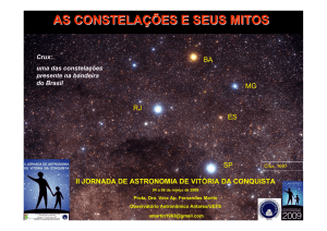 As constelações e seus Mitos