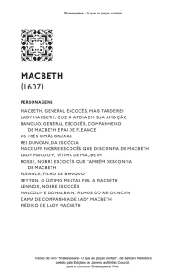 Macbeth - British Council | Brasil