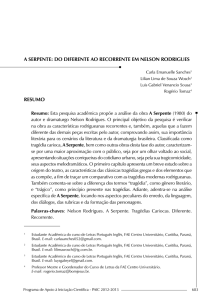 resumo a serpente: do diferente ao recorrente em