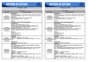 2º Bimestre - 2016 2º Bimestre