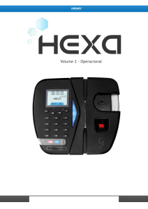 Hexa – Volume 2 – Manual Operacional