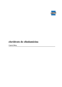 cloridrato de clindamicina