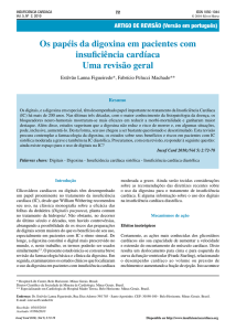 Os papéis da digoxina em pacientes com insuficiência cardíaca
