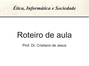 Ética, Informática e Sociedade