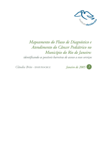 Mapeamento do Fluxo de Diagnóstico e Atendimento do Câncer