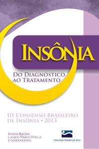 Do Diagnóstico ao Tratamento - Associação Brasileira do Sono