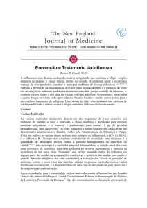 Prevenção e Tratamento da Influenza