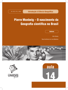 Pierre Monbeig – O nascimento da Geografia científica no