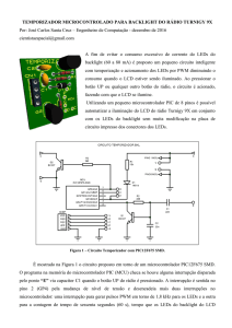 TEMPORIZADOR MICROCONTROLADO PARA