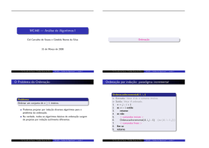 MC448 --- Análise de Algoritmos I