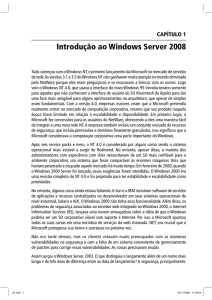 Introdução ao Windows Server 2008