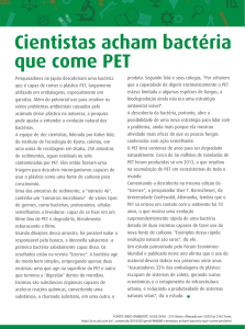 bacterias q comem pet