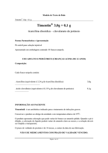 Timentin 3,0g + 0,1 g