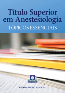 Título Superior em Anestesiologia