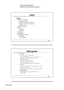 JAVA Bibliografia