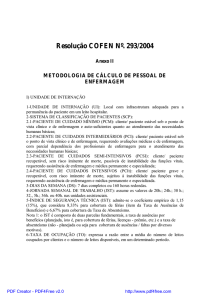 Resolução COFEN Nº. 293/2004 - Coren-RS
