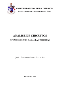 análise de circuitos