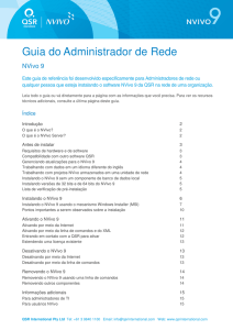NVivo 9 Network Administrator`s Guide
