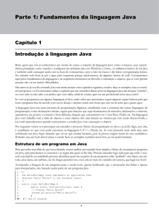 Parte 1: Fundamentos da linguagem Java