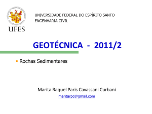 Rochas sedimentares