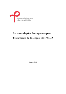 Recomendações Portuguesas para o Tratamento da Infecção VIH