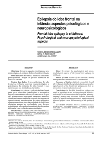 Epilepsia do lobo frontal na infância: aspectos psicológicos e