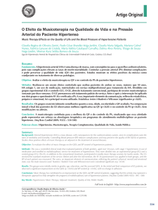 o Efeito da musicoterapia na qualidade de vida e na Pressão