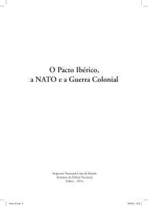 O Pacto Ibérico, a NatO e a Guerra Colonial