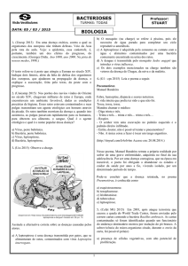 LISTA EXTRA 1 - BACTERIOSES