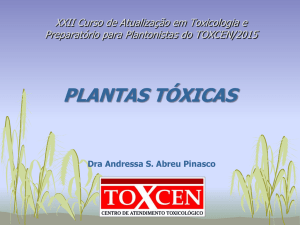 Plantas - TOXCEN