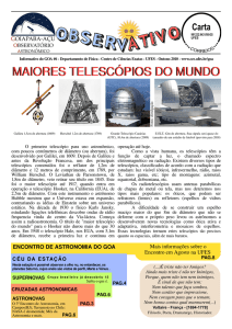 maiores telescópios do mundo maiores telescópios do mundo