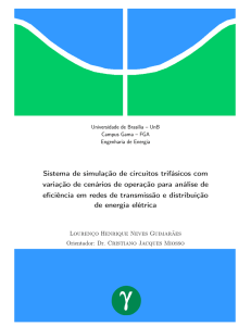 Sistema de simulação de circuitos trifásicos com - BDM