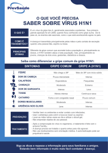 saber sobre vírus h1n1