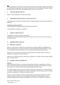 Este medicamento está sujeito a monitorização adicional. Isto irá