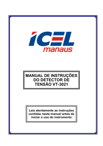 manual de instruções do detector de tensão vt-3021