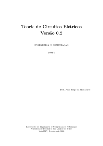 Teoria de Circuitos Elétricos Vers˜ao 0.2