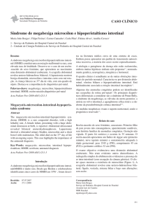 Síndrome de megabexiga microcólon e hipoperistaltismo intestinal