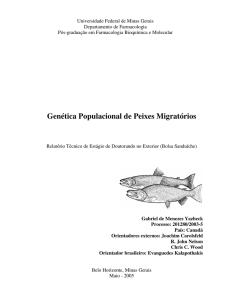 Genética Populacional de Peixes Migratórios