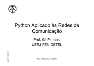 Python Aplicado às Comunicações