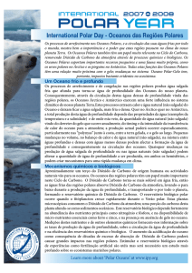 International Polar Day - Oceanos das Regiões Polares