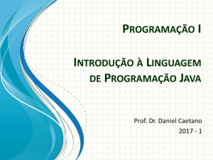 Java - Prof. Caetano