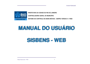 Manual do Usuário Sisbens