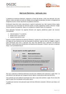 Aplicações Java - Direção-Geral de Estatísticas da Educação e