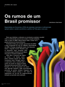 Os rumos de um Brasil promissor