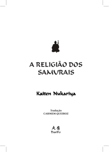 A Religião do Samurai