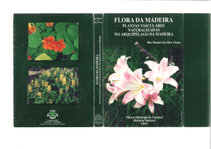 flora da madeira - Publicações Científicas