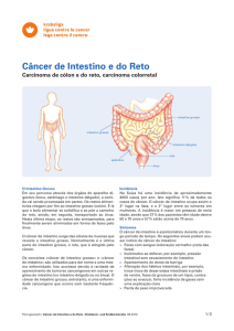 Câncer de Intestino e do Reto - Carcinoma de cólon e do
