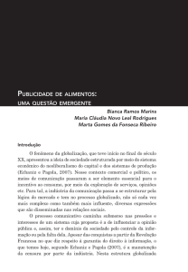 Seguranca Alimentar_Publicidade de Alimentos