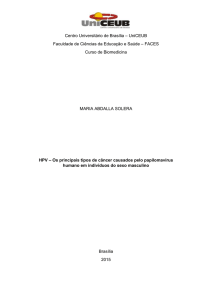 HPV–Os principais tipos de câncer causados pelo papilomavírus